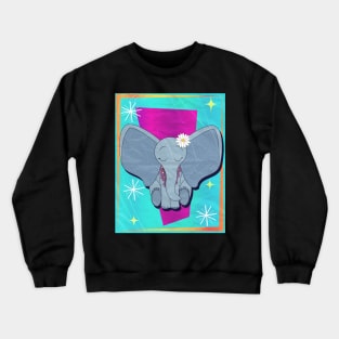 Elaine Elephant Crewneck Sweatshirt